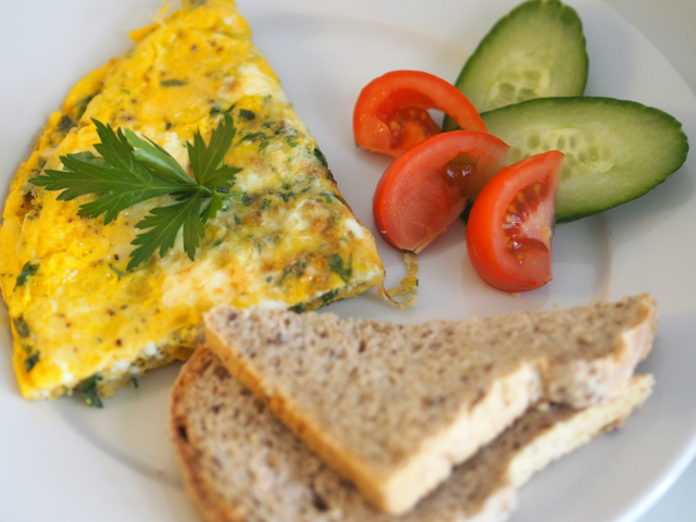 Urte omelett - en super frokost/lunsj <3