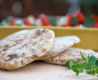 Pannebrød på grillen!