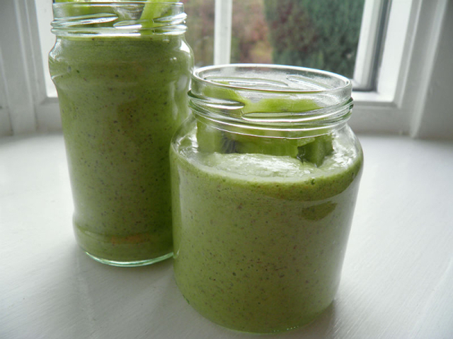 GREEN -SMOOTHIE- CHIA- PUDDING