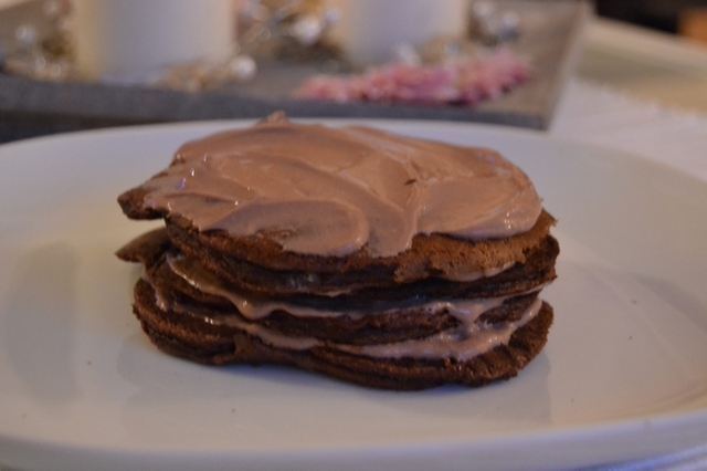 Sjokolade proteinpannekaker