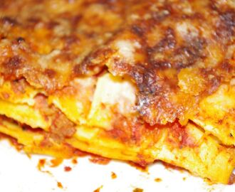 Glutenfri kyllinglasagne