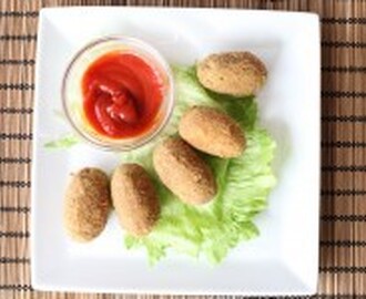 Tamilske fiskekaker (Tamil fish cutlets)