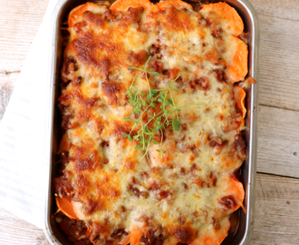 Søtpotet lasagne