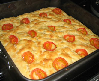 Foccacia brød