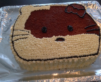 Hello Kitty sjokoladekake