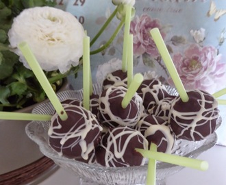 Cakepops doppade i choklad