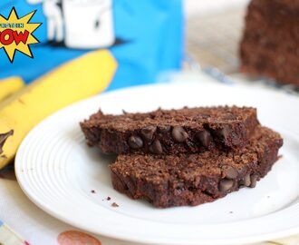 Chocolate Banana Protein Bread (Gluten-Free)