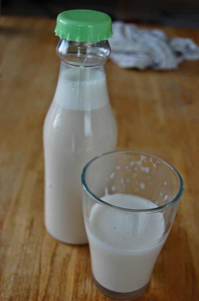 Egen mandelmjölk/mandelmelk