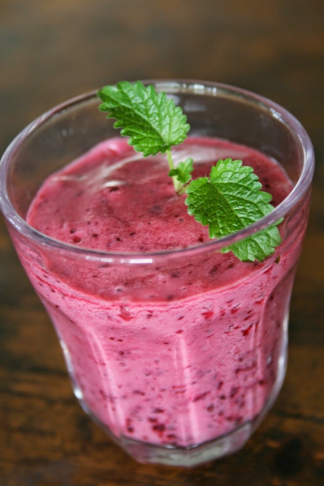 Immunstyrkende smoothie i høstmørket!