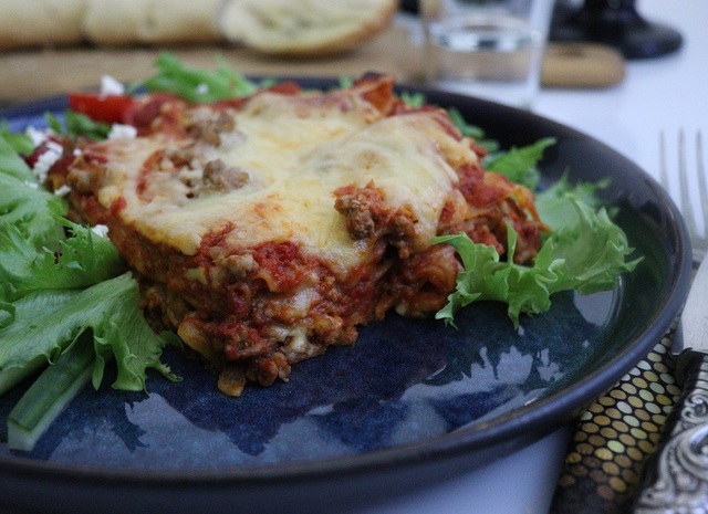 Hjemmelaget lasagne – litt enklere måte