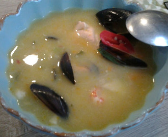 Anne Grethes fiskesuppe uten fløte