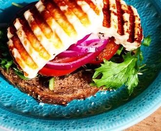 Grillet halloumi