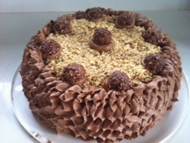 Ferrero Rocher Deluxe Cake