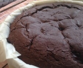 Brownie med moreller / Cherry Brownies