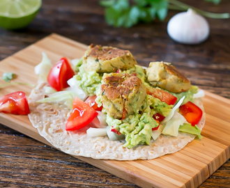 Falafel med guacamole