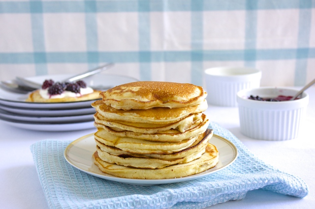 Klassiske amerikanske pancakes på 30 minutter