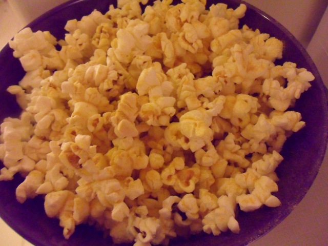 Popcorn med ostesmak