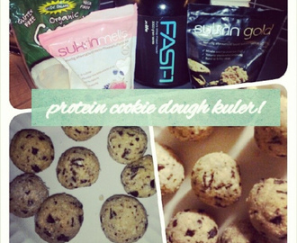 Cookie dough protein kuler!