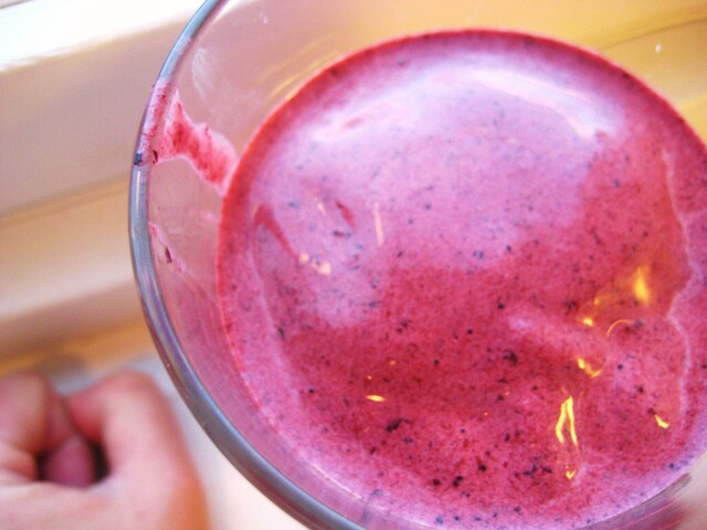 Bringebærsmoothie