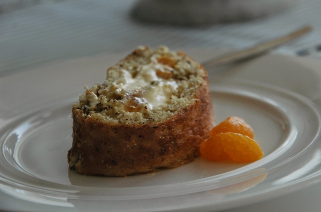 Rullekake med nøtter og appelsinkrem (Glutenfri)