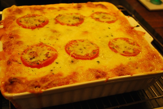 Hjemmelaget lasagne!