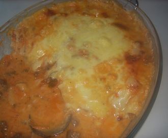 hjemmelaget lasagne