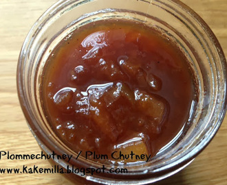 Plommechutney / Plum Chutney