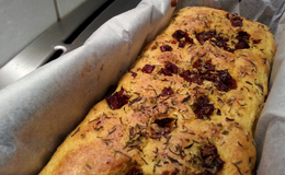 Focaccia brød