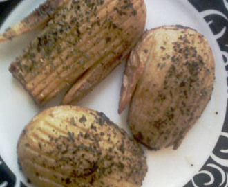 Hasselback potet