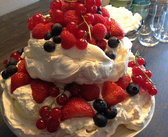 Oppskrift  "Lottas Pavlova"