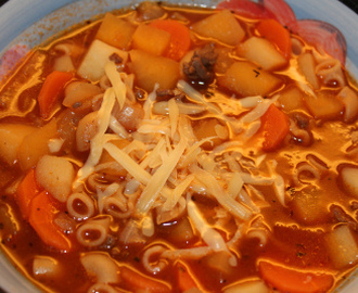 Ricardos minestronesuppe