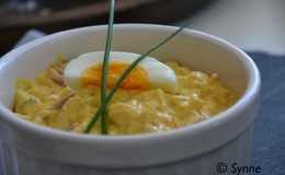 Egg og skinkesalat