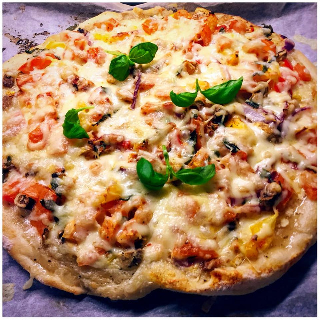 Lettvint – Pizza bianca vegetar