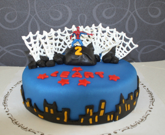 Spiderman kake