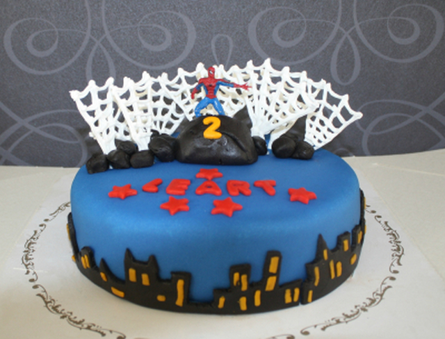 Spiderman kake