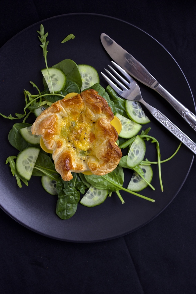 Vegetariske mini-quiches – digg til frokost eller som siderett