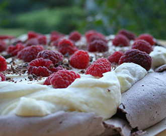 Sjokolade Pavlova