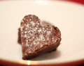 Valentines – Brownie hjerter med chili