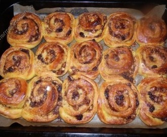 Saffransbullar med finess.Känner ni doften?