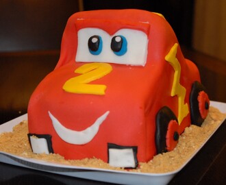 Lightning/Lynet/ Rayo McQueen kake