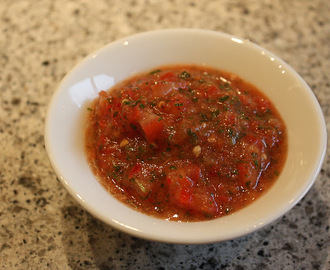 Tomatsalsa, hjemmelaget