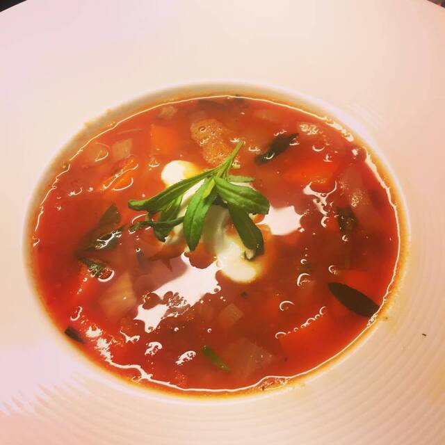 Spicy rød linsesuppe