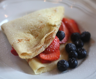 Crepes franske pannekaker