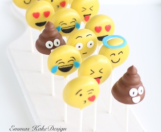 Emoji Cake pops!