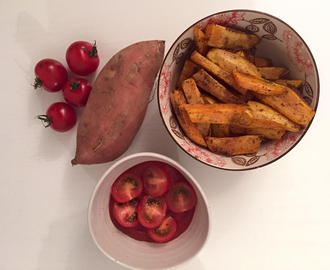 Crispy Søtpotet fries