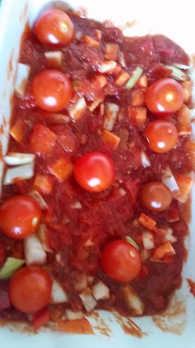 Torsk i tomatsaus