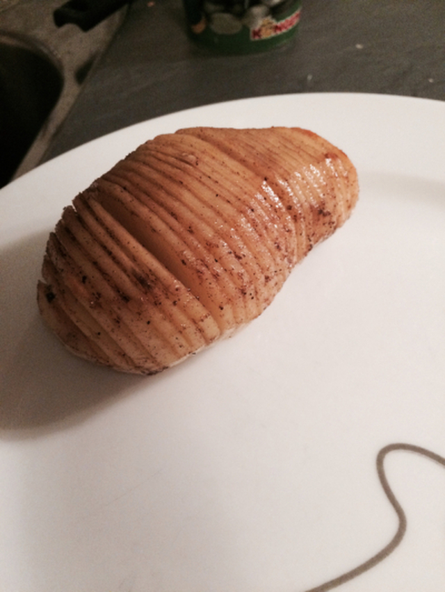 hasselback poteter