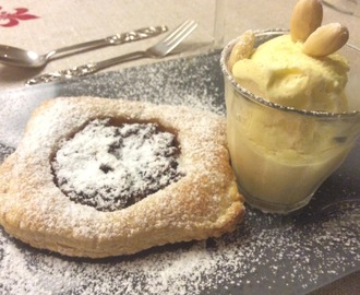 Butterdeigen er tilbake! Ute etter oppskrift på en rask dessert som imponerer? Prøv»Puff pastry» med mincemeat og vaniljeis,du kommer ikke til å angre.