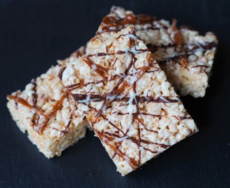 Rice Krispies Treats Med Sjokolade & Karamell