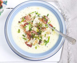 BLOMKÅLSUPPE MED KREMFLØTE